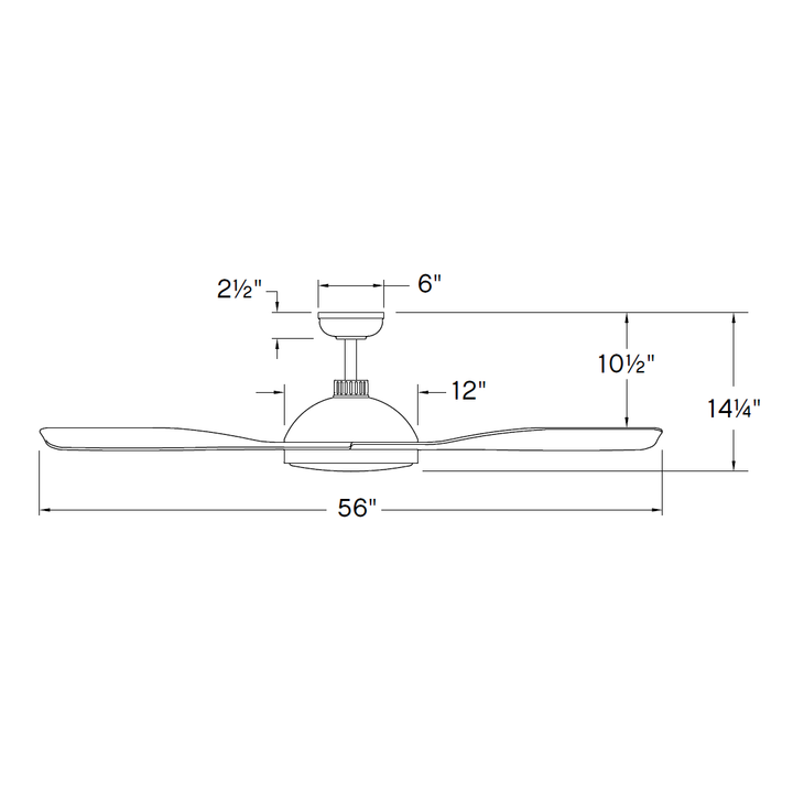 Hinkley Alba Smart Ceiling Fan with Light (view 3)