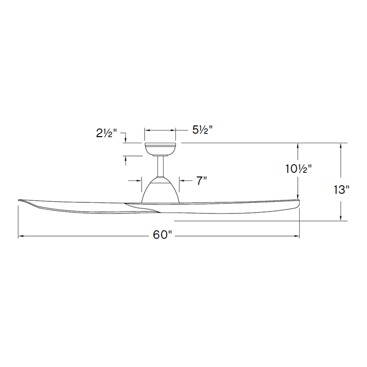 Hinkley Liv Smart Ceiling Fan (view 2)