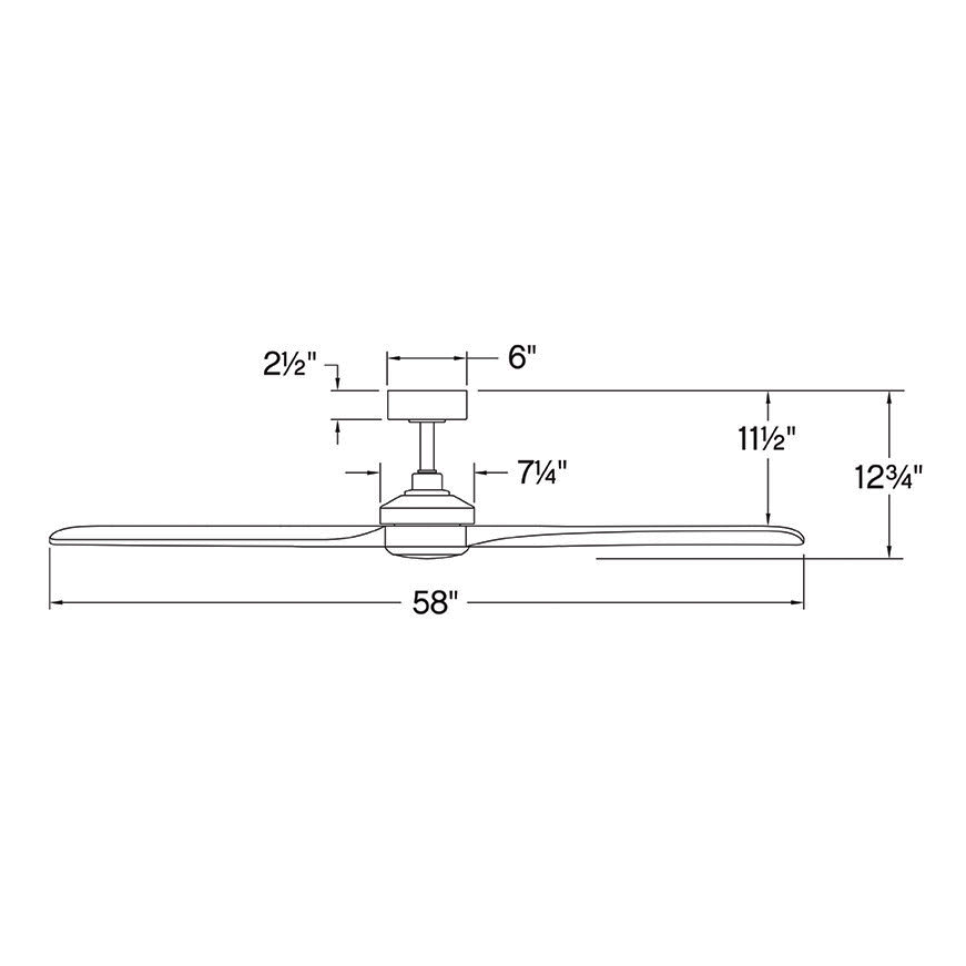 Hinkley Layton Smart Fan with Light (view 2)
