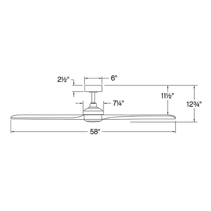 Hinkley Layton Smart Fan with Light (view 2)