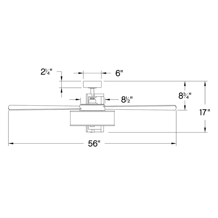 Hinkley Hampton Smart Ceiling Fan with Light (view 4)