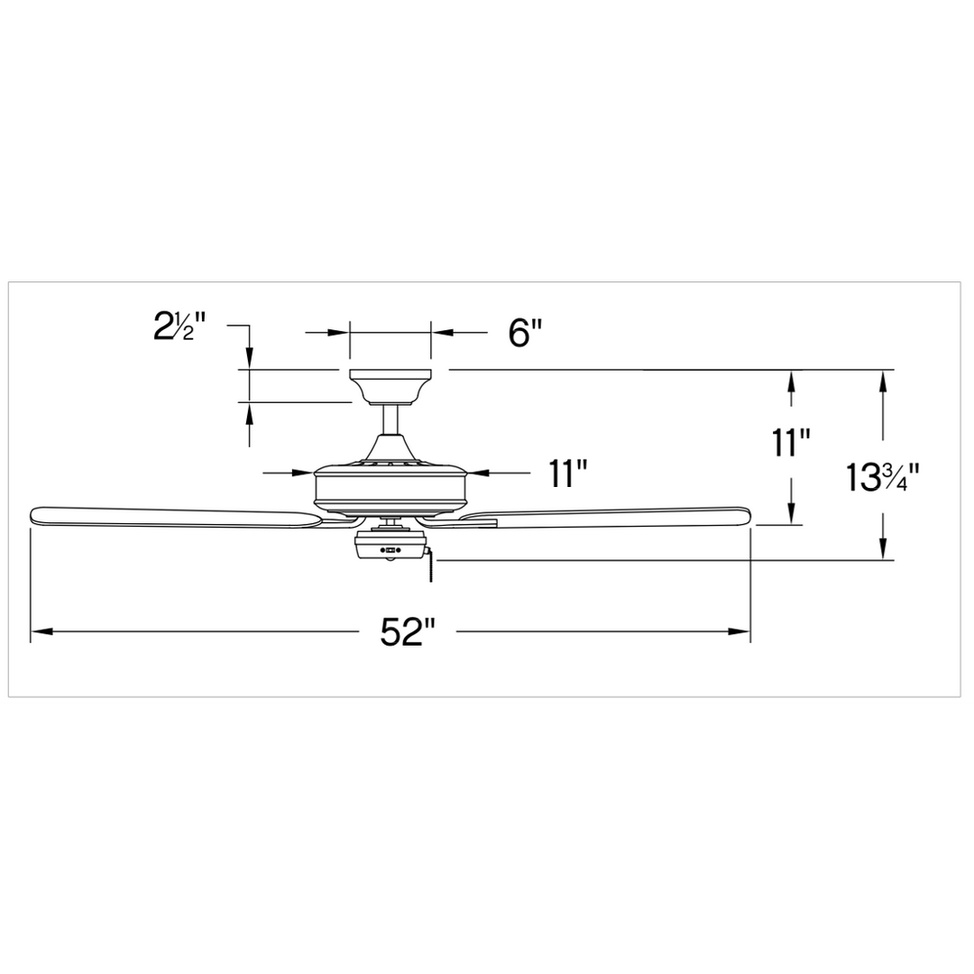 Hinkley Metro Ceiling Fan