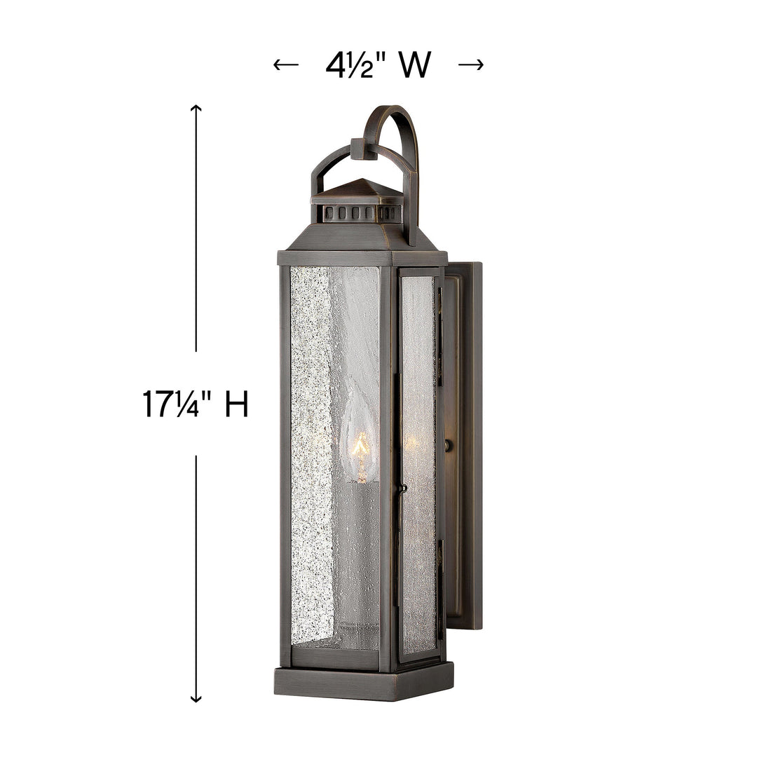 Hinkley Revere Small 120V Outdoor Wall Sconce