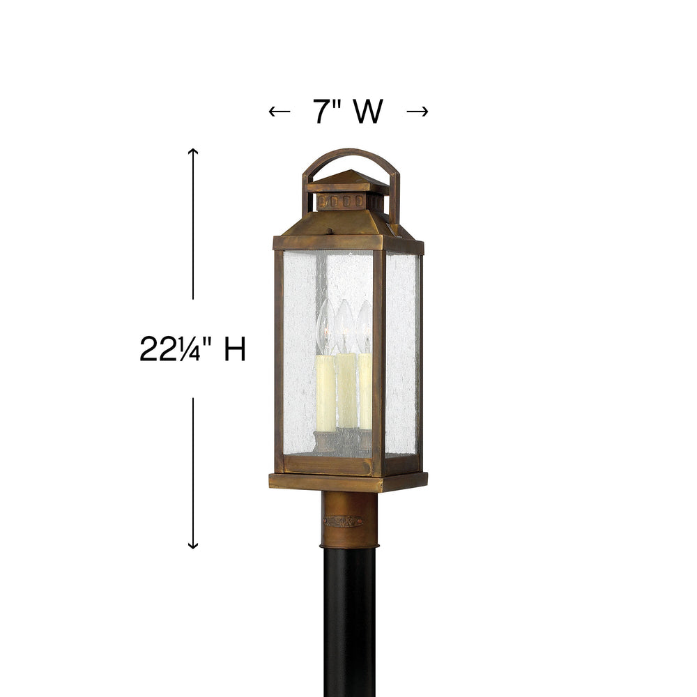 Hinkley Revere 120V Outdoor Post / Pier Mount