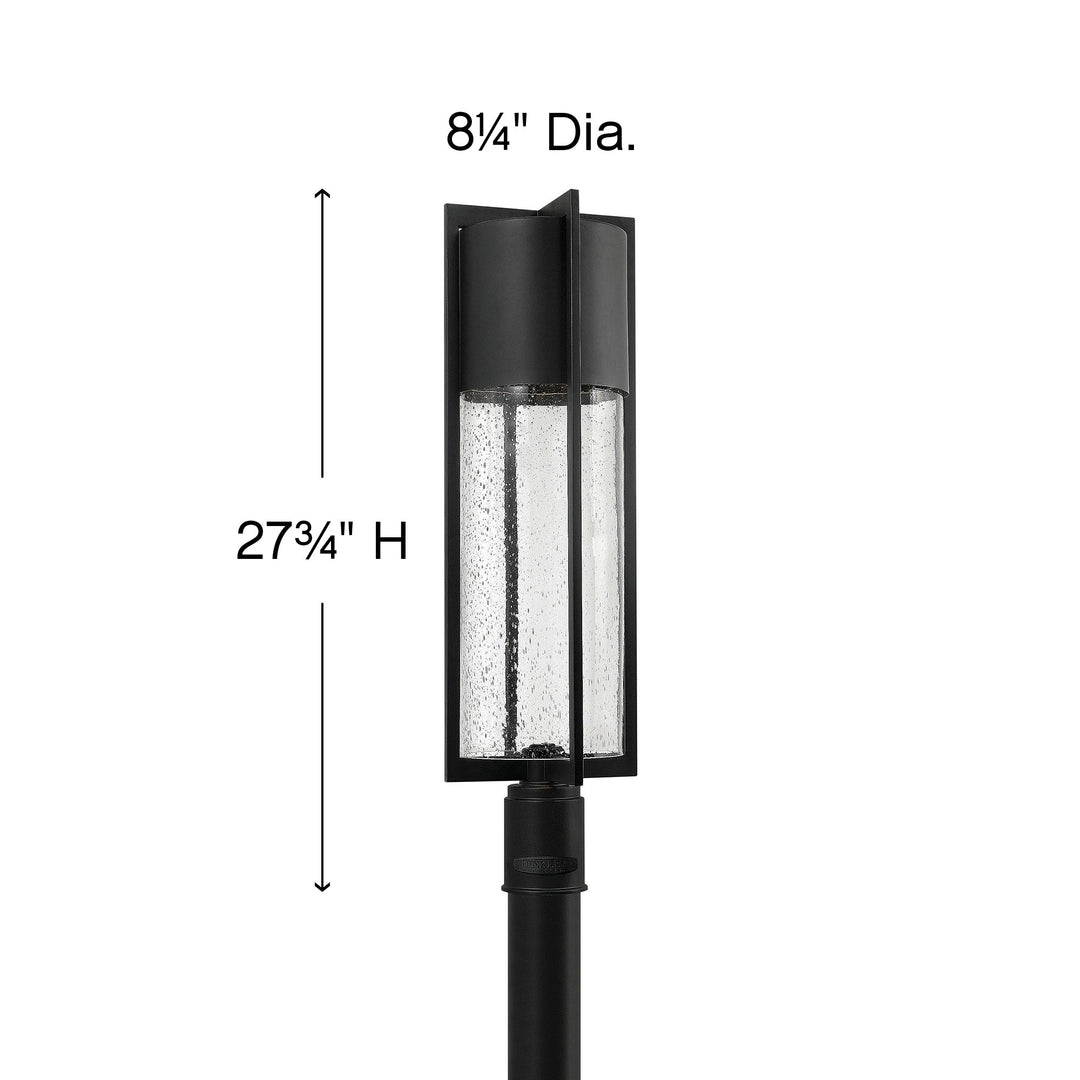 Hinkley Shelter 120V Outdoor Pier / Post Mount (view 2)