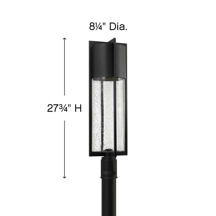 Hinkley Shelter 120V Outdoor Pier / Post Mount (view 2)