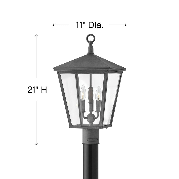 Hinkley Trellis 120V Outdoor Post / Pier Mount Lantern