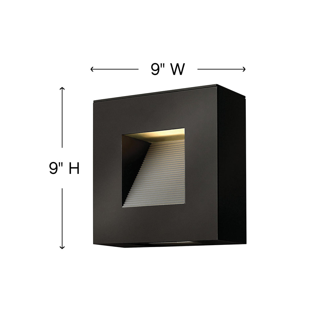 Hinkley Luna Square Outdoor Wall Sconce