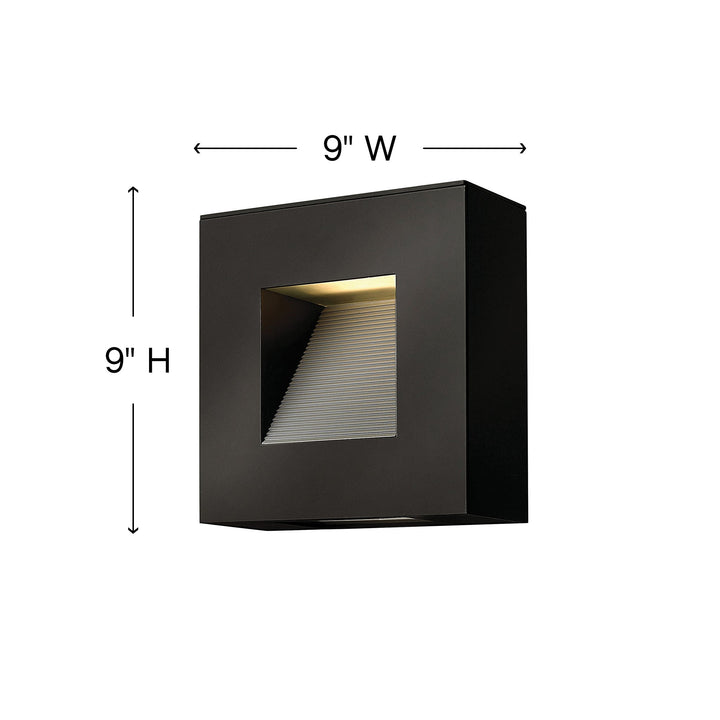 Hinkley Luna Square Outdoor Wall Sconce