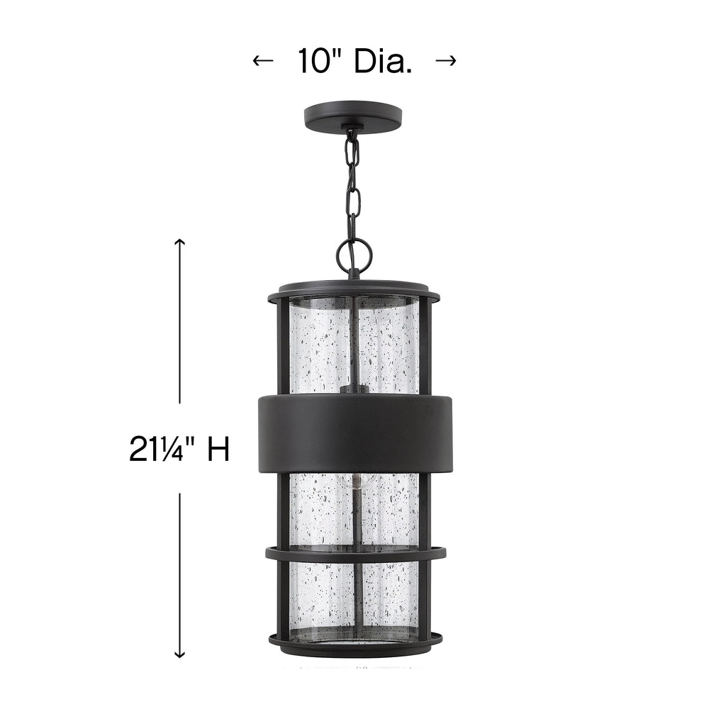 Hinkley Saturn 120V Outdoor Pendant w/ Clear Glass