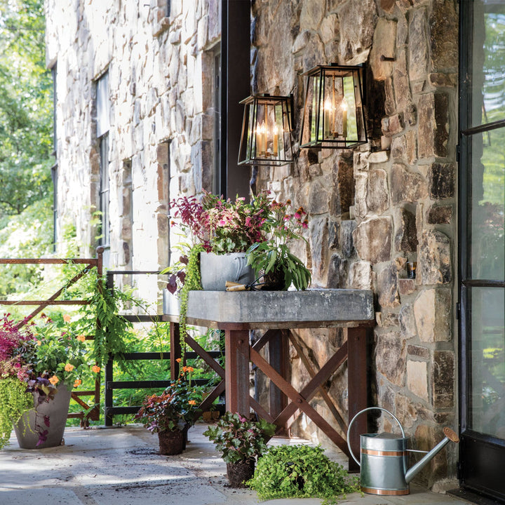 Hinkley Walker Outdoor Multi Light Wall Light (view 3)