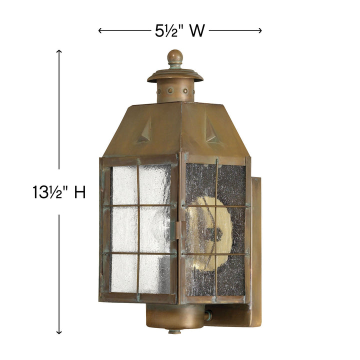 Hinkley Nantucket Medium Outdoor Wall Sconce