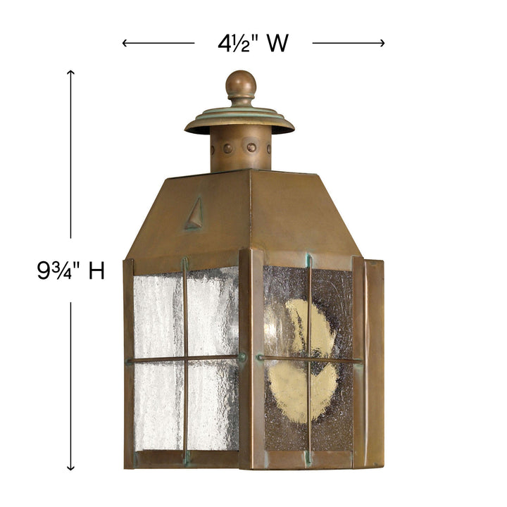 Hinkley Nantucket Small Outdoor Wall Sconce