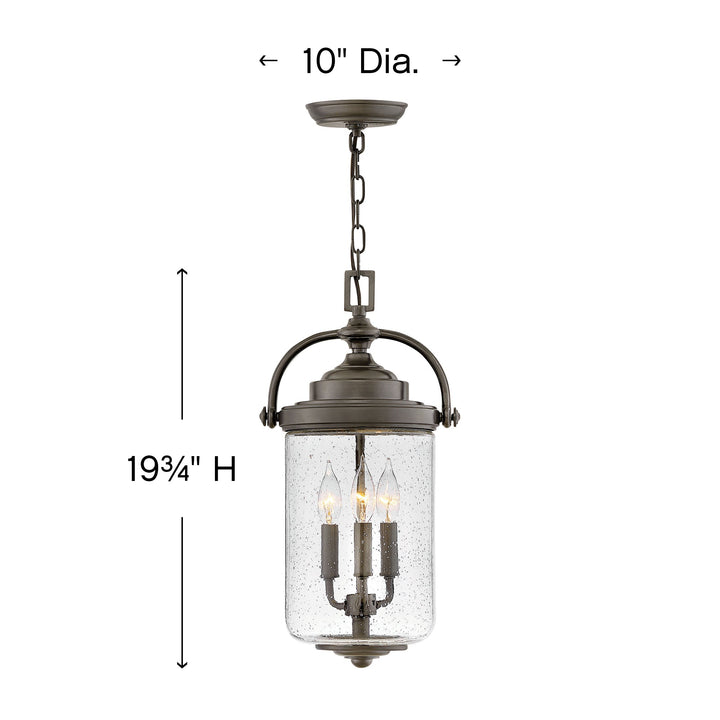 Hinkley Willoughby Outdoor Pendant