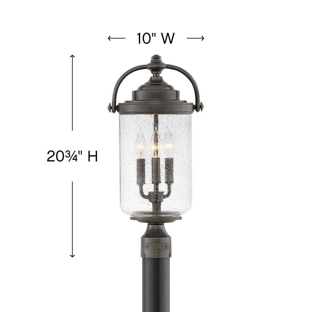 Hinkley Willoughby 120V Outdoor Pier / Post Mount
