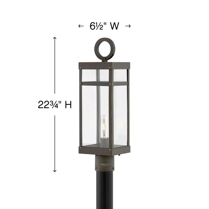 Hinkley Porter 120V Outdoor Post / Pier Mount