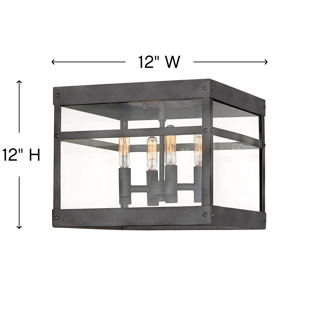 Hinkley Porter Outdoor Ceiling Light