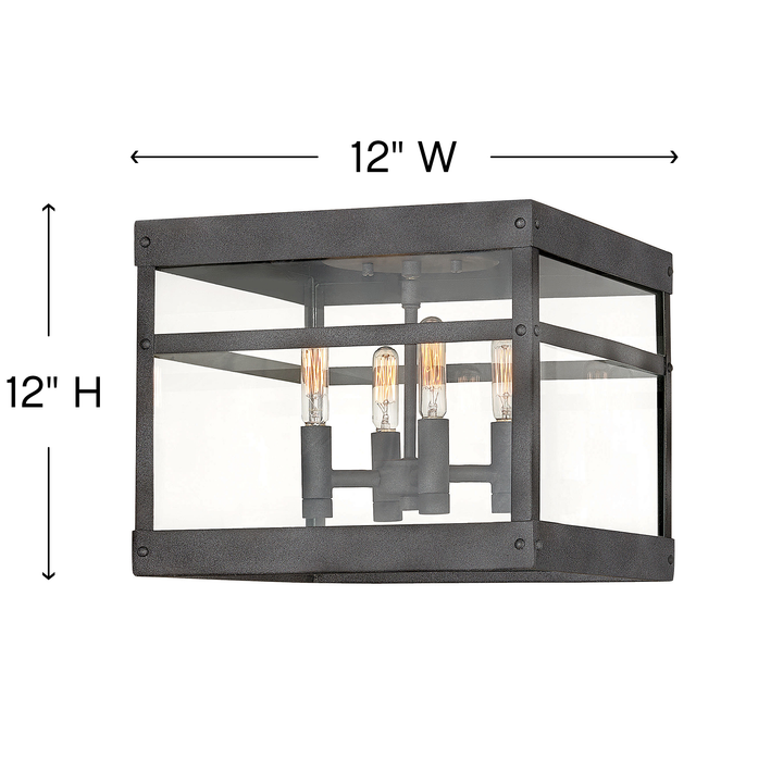 Hinkley Porter Outdoor Ceiling Light