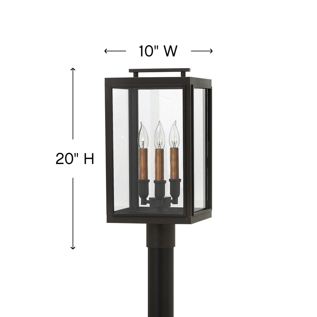 Hinkley Sutcliffe 120V Outdoor Post Mount
