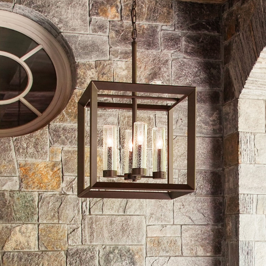Hinkley Rhodes 120V Outdoor Square Pendant
