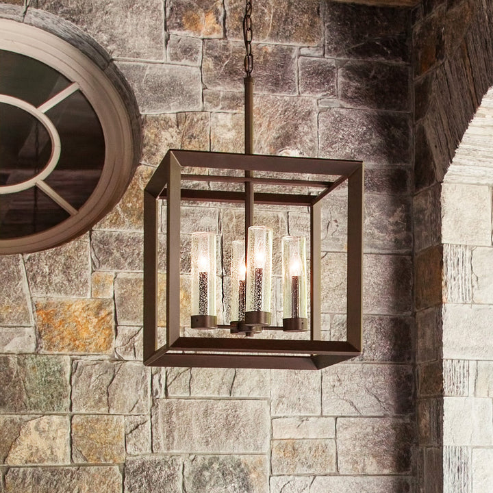 Hinkley Rhodes 120V Outdoor Square Pendant