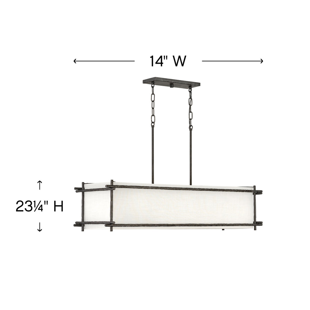 Hinkley Tress Linear Chandelier
