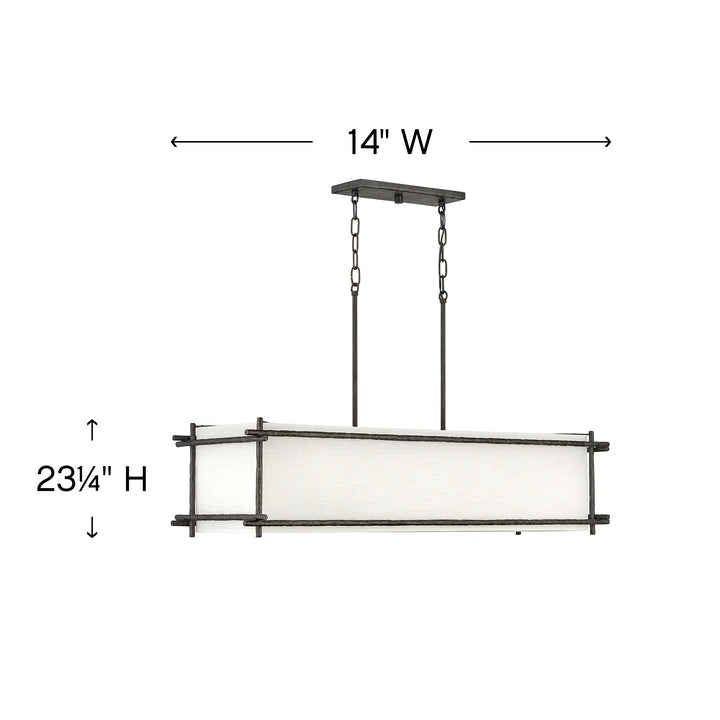Hinkley Tress Linear Chandelier
