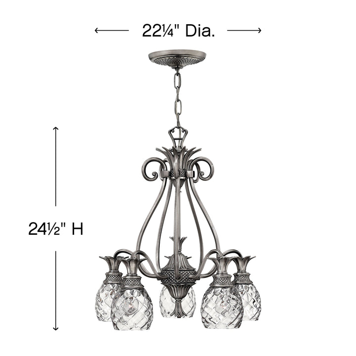 Hinkley Pineapple Downlight Chandelier