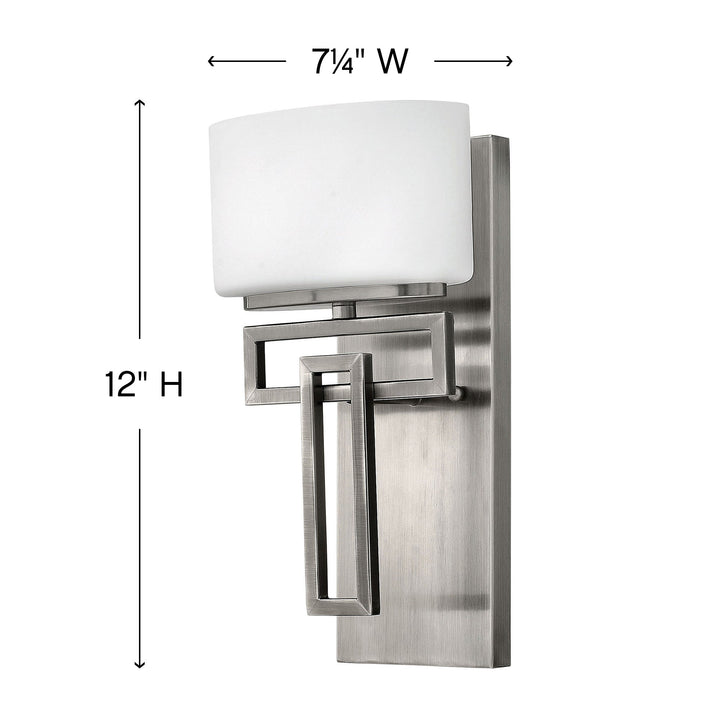 Hinkley Lanza Single Light Vanity