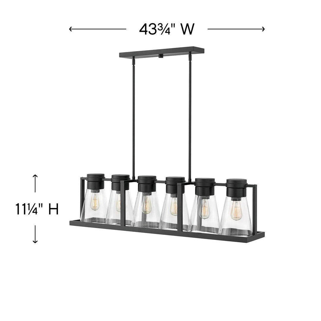 Hinkley Refinery Linear Chandelier