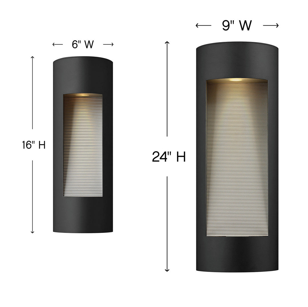 Hinkley Luna Rounded Outdoor Wall Sconce