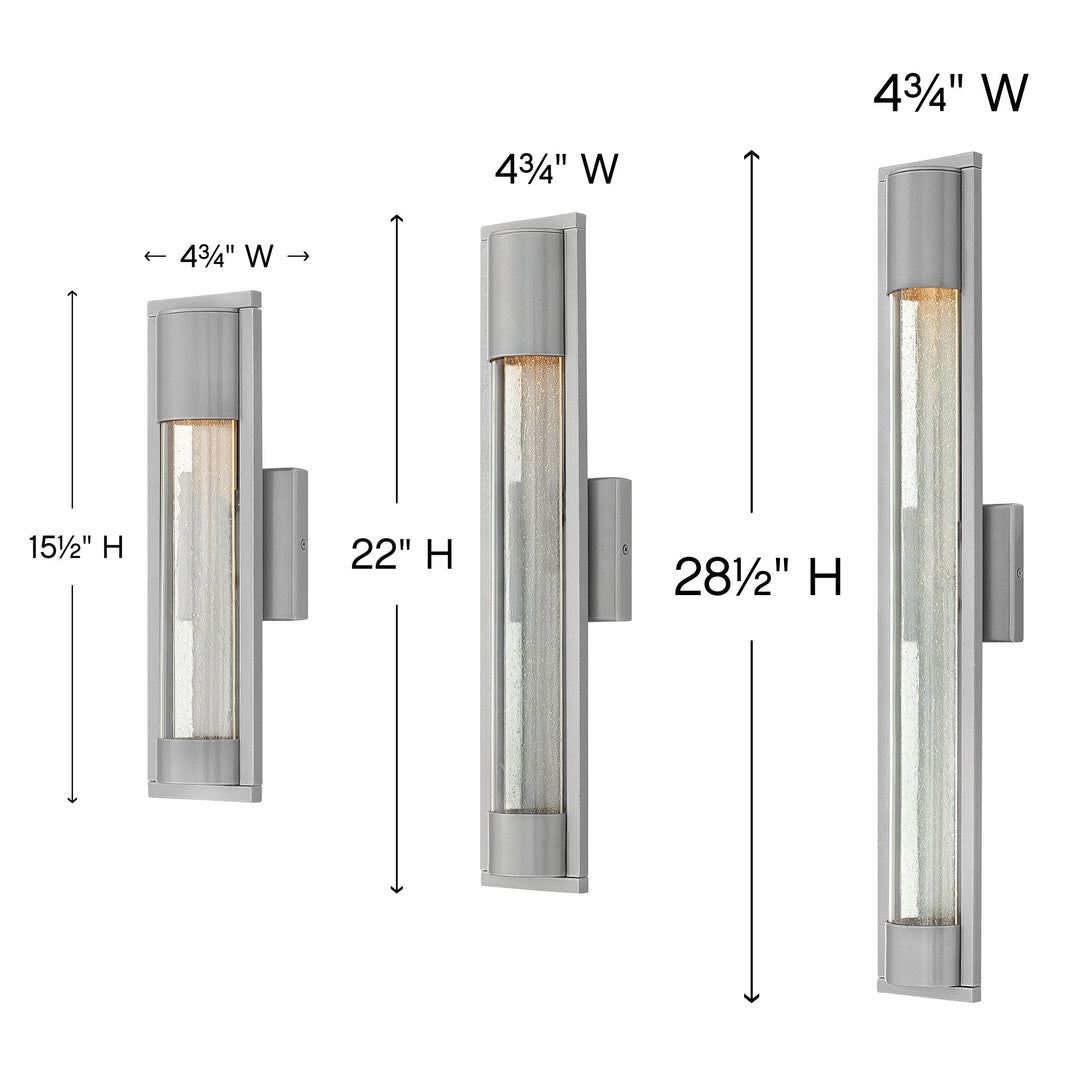 Hinkley Mist Outdoor Wall Light