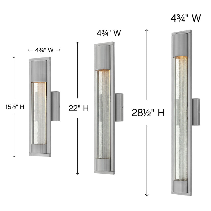 Hinkley Mist Outdoor Wall Light