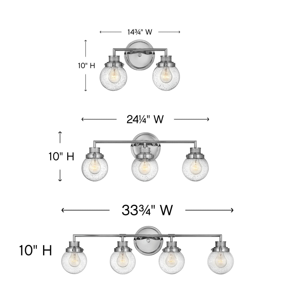 Hinkley Poppy Bathroom Vanity Light