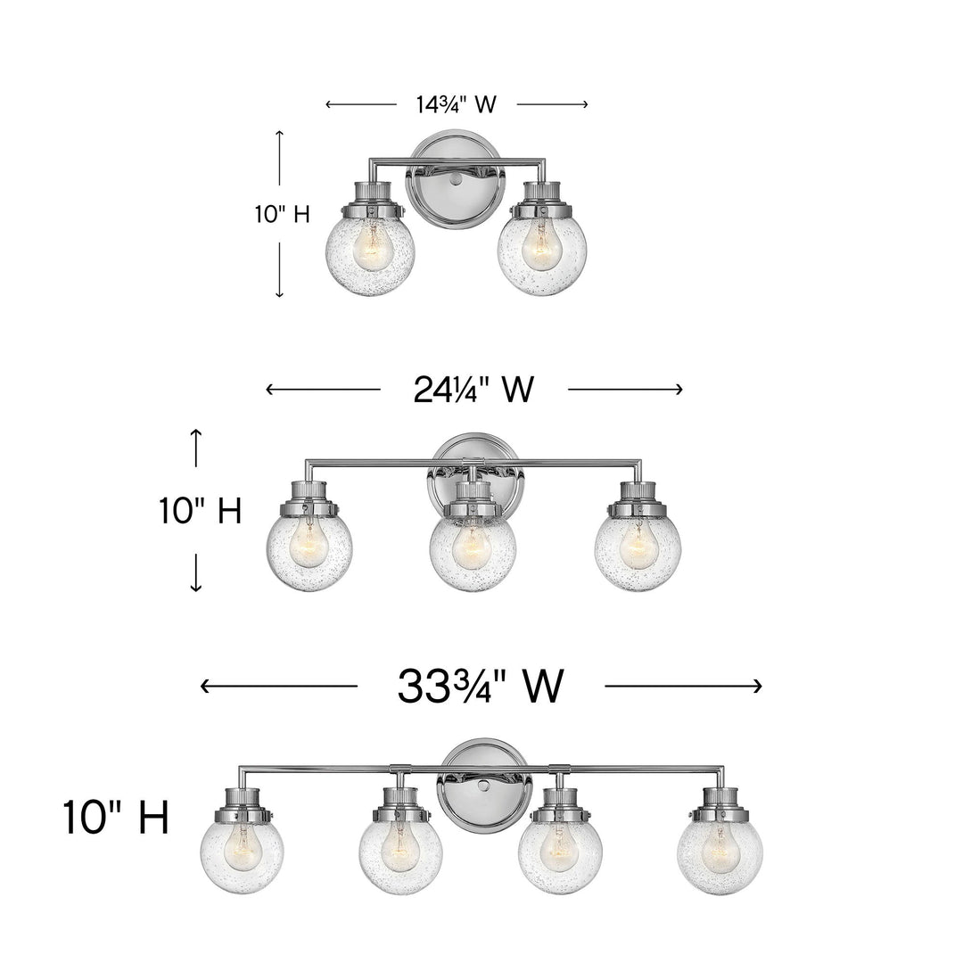 Hinkley Poppy Bathroom Vanity Light