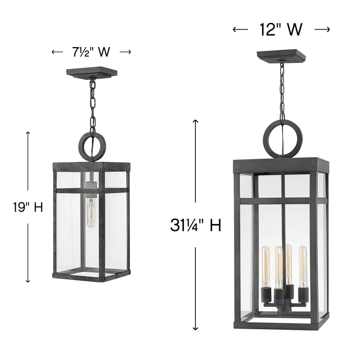 Hinkley Porter Outdoor Pendant (view 2)