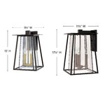 Hinkley Walker Outdoor Multi Light Wall Light (view 2)