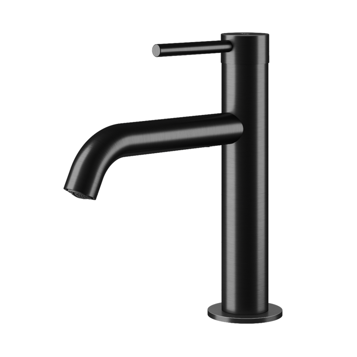MGS Bagno Minimal Single hole Stainless Steel Basin Faucet