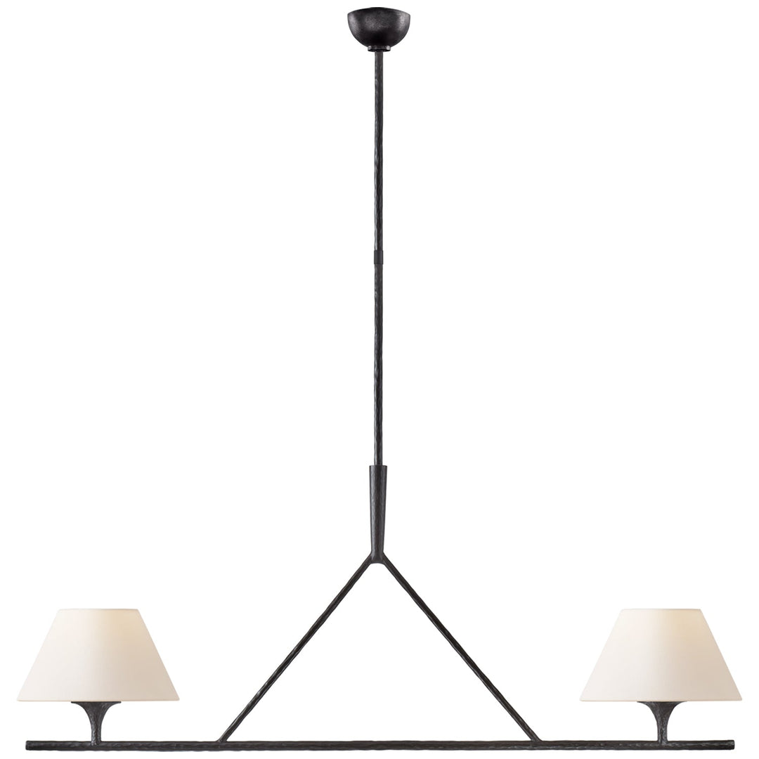 Visual Comfort Signature Cesta Linear Chandelier (view 2)