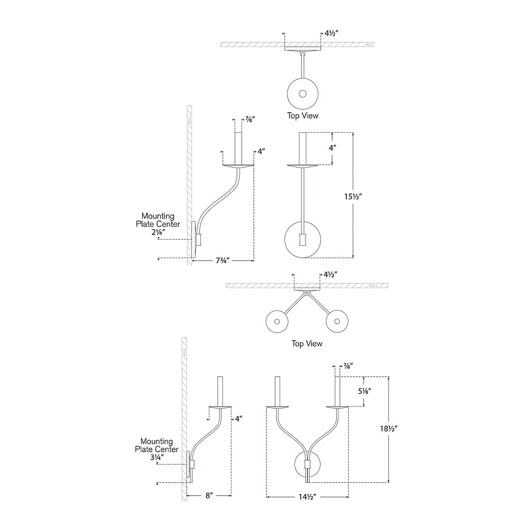 Visual Comfort Signature Belfair Wall Sconce