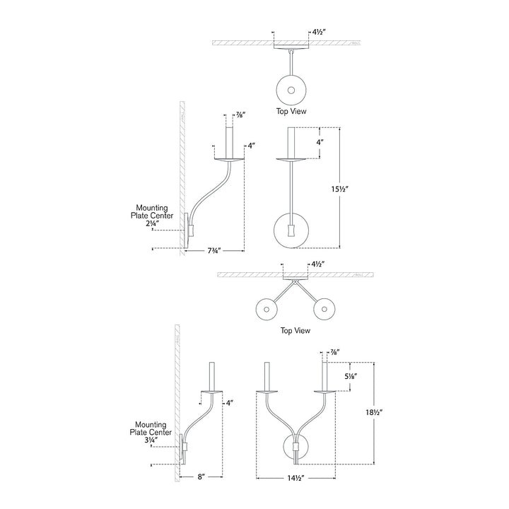 Visual Comfort Signature Belfair Wall Sconce