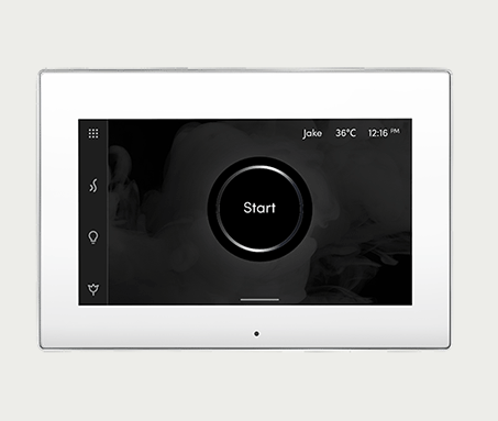 Mr. Steam iSteamX Steam Shower Control and Steamhead