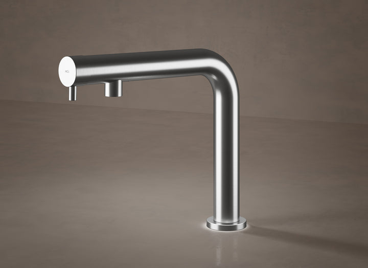 MGS Bagno Minimal N Single hole Stainless Steel Basin Faucet