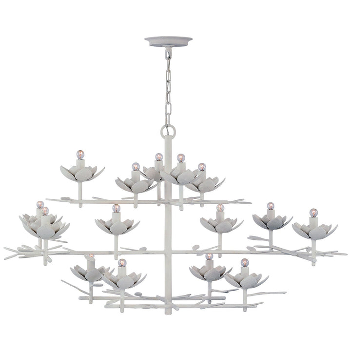 Visual Comfort Signature Clementine Wide Chandelier (view 2)