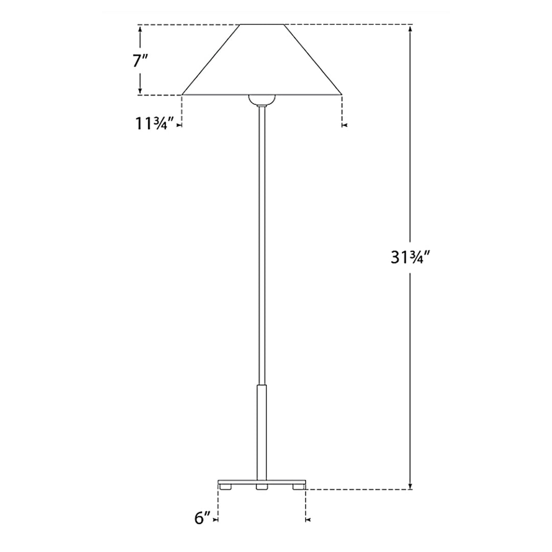 Visual Comfort Signature Hackney Buffet Lamp