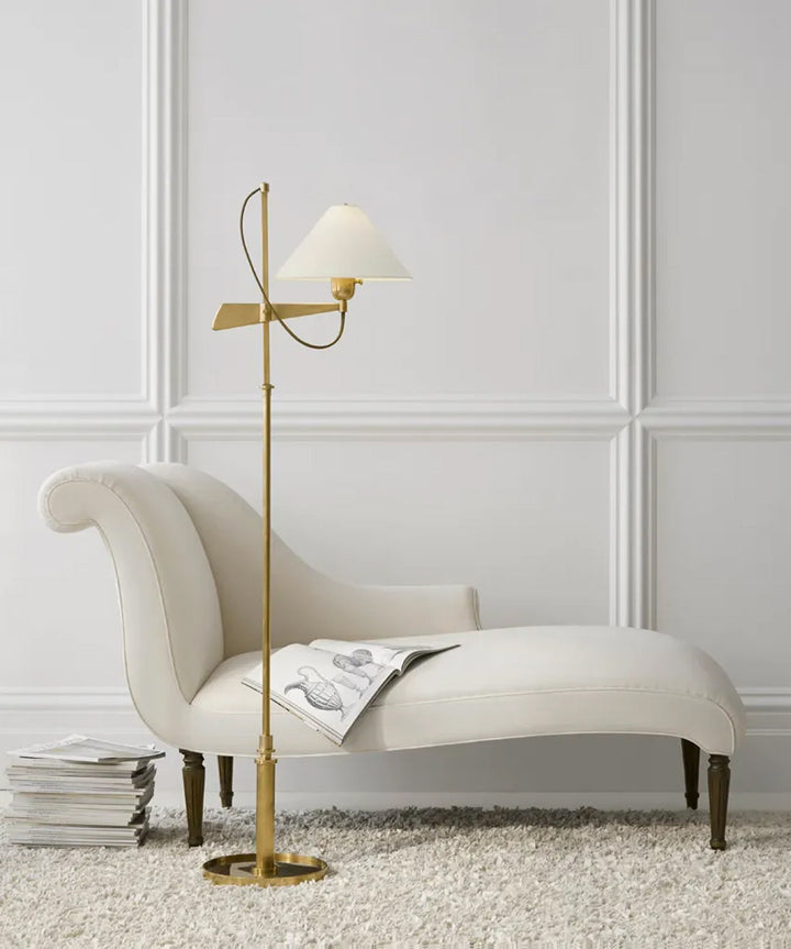 Visual Comfort Signature Hargett Bridge Arm Floor Lamp (view 2)