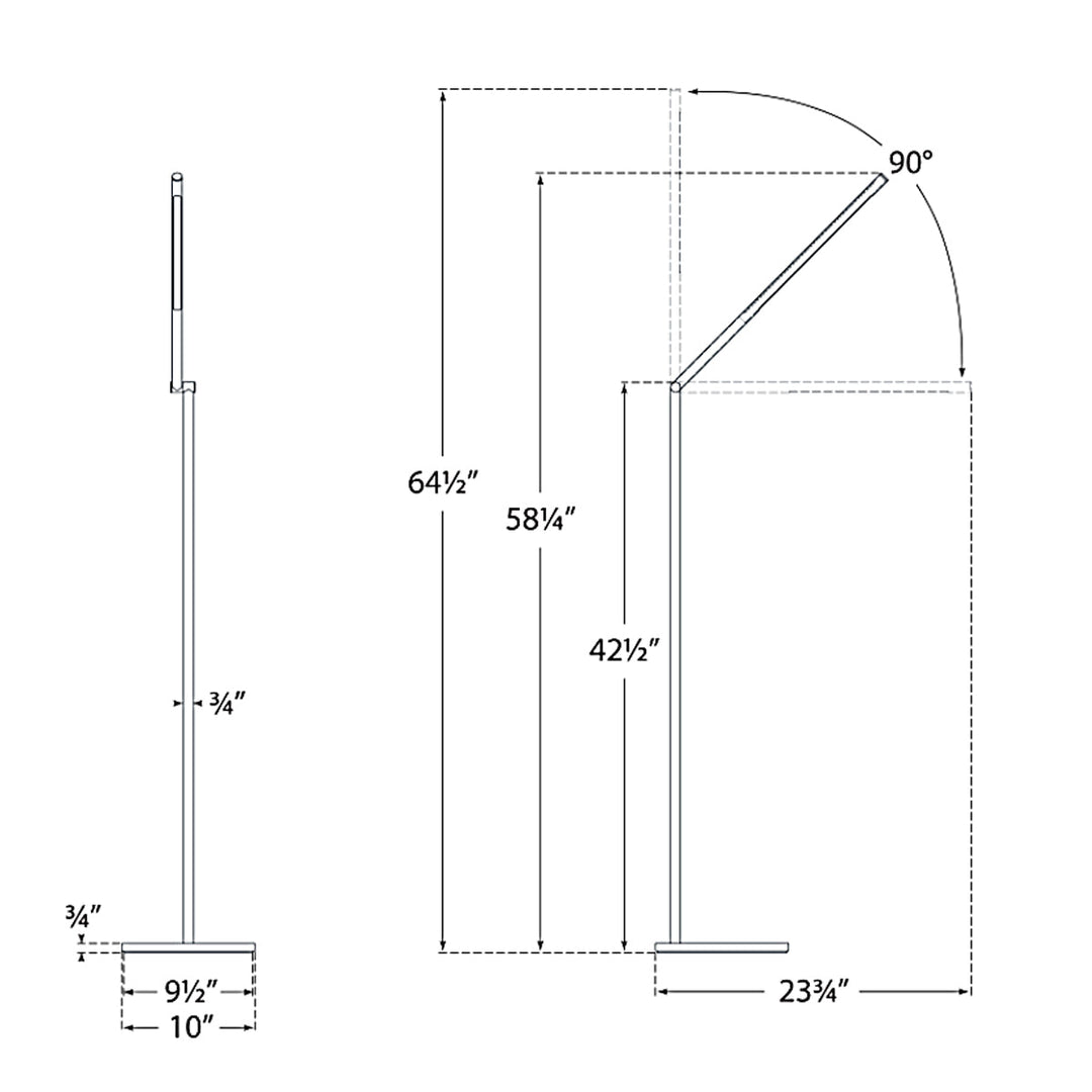 Visual Comfort Signature Cona Articulating Floor Lamp