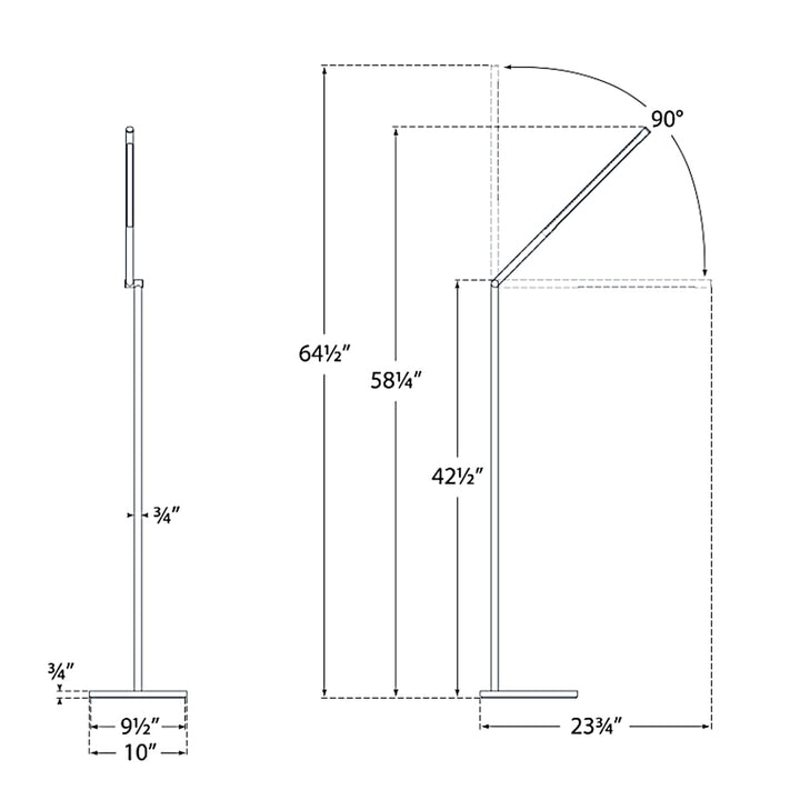 Visual Comfort Signature Cona Articulating Floor Lamp