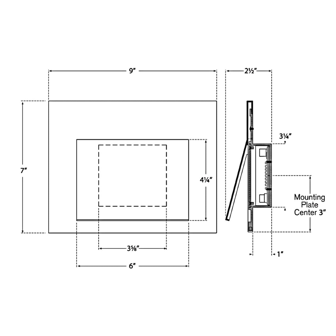 Visual Comfort Signature Esker Envelope Outdoor Wall Light