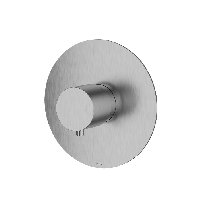 MGS Bagno Minimal Stainless Steel Thermostatic Trim